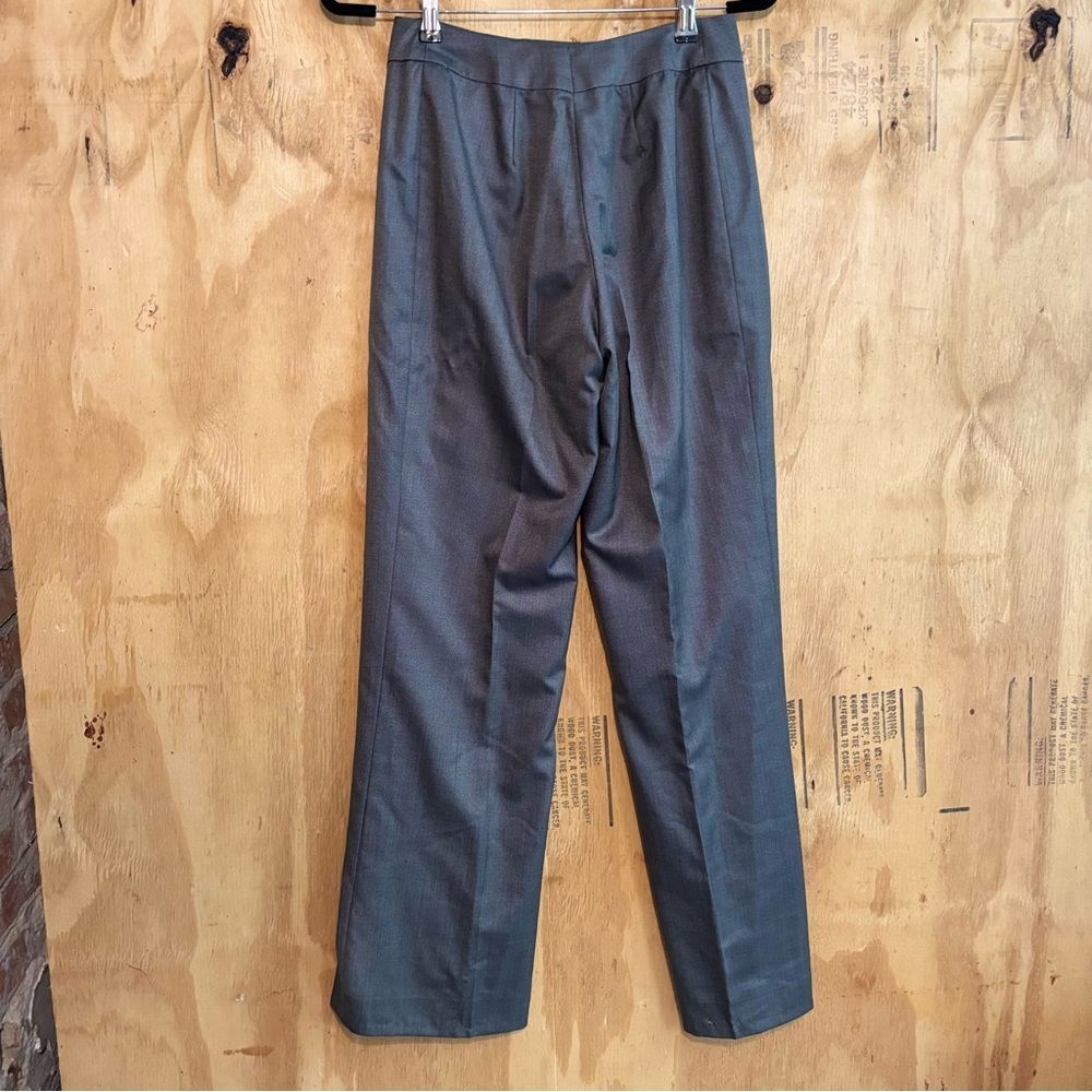 Albert Nipon Gray Blazer Suit Jacket - image 3